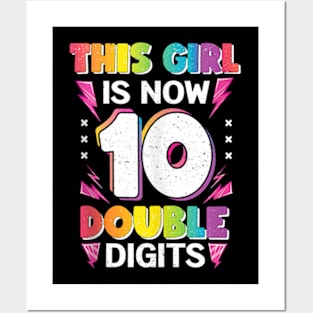 This Girl Is Now 10 Double 10th birthday Posters and Art